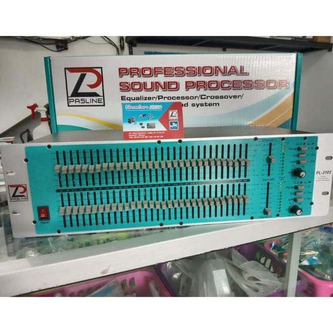 Equalizer Pasline PL-3102 EQ PL3102 Pasline PL 3102 Original 3U