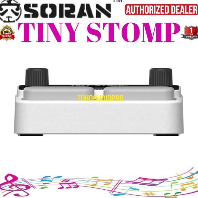 Soran Tiny Stomp Multi Effect Desktop Amp Modeling Soran Audio Efek Gitar