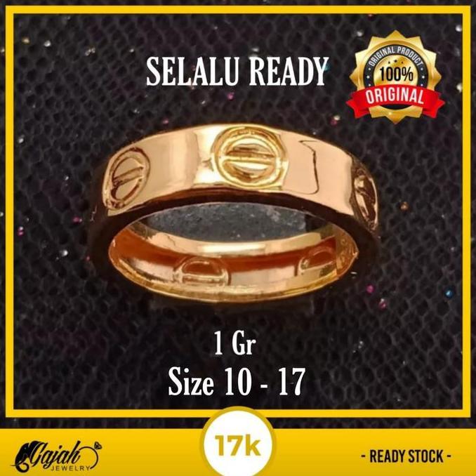 pakjajang_toys - cincin emas 17k toko emas gajah online salatiga 742