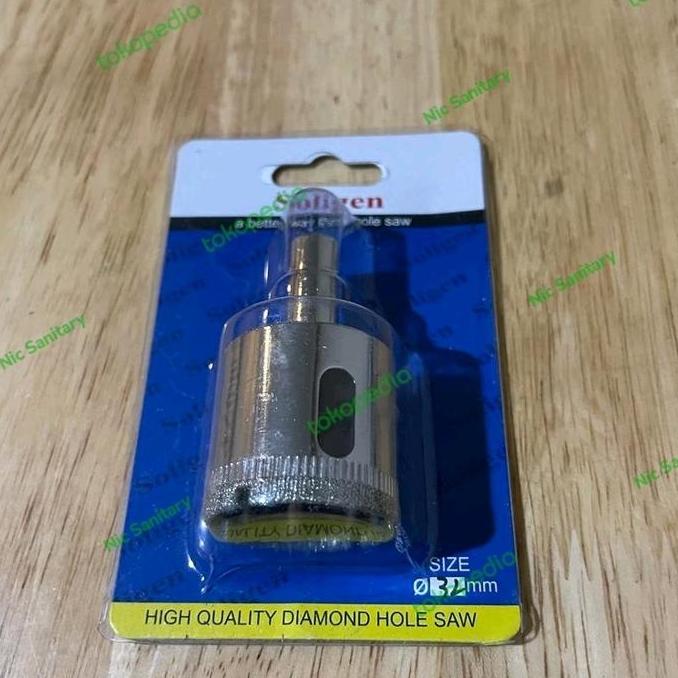 mata bor kaca mata bor keramik granit SOLIGEN 32 mm