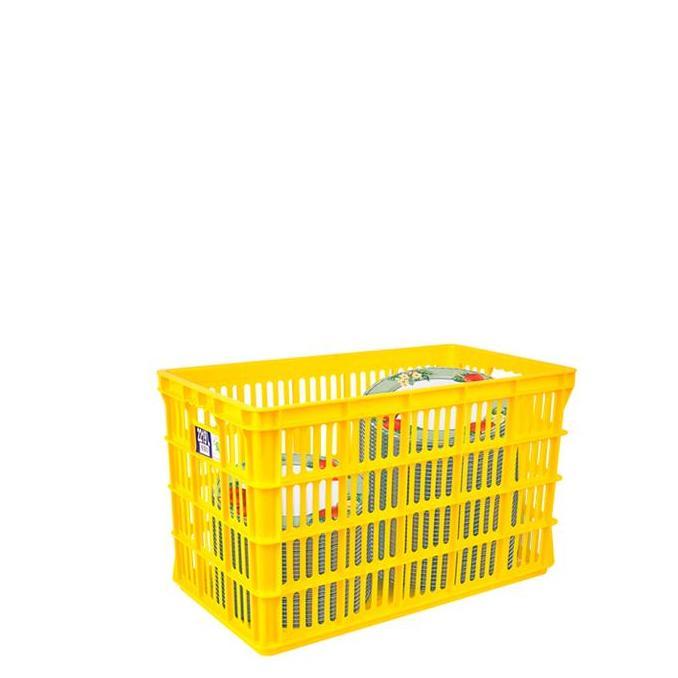 RAK PIRING 11 INCH GREEN LEAF 2219 L / KERANJANG INDUSTRI / Box CONTAINER Plastik Rak susun