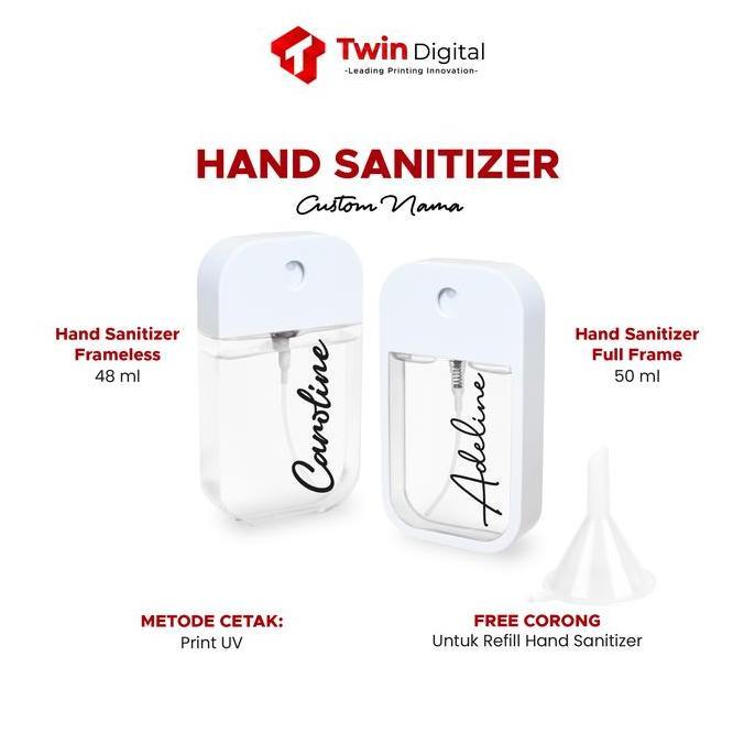Hand Sanitizer Spray Custom Nama - Handsanitizer Pocket Spray Cair