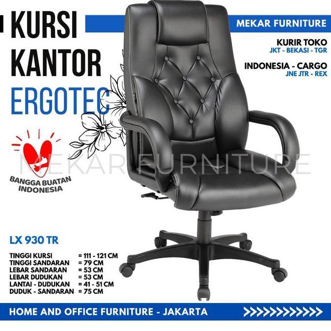 ERGOTEC LX 930 TR Kursi Kantor Kursi Direktur - Mekar Furniture