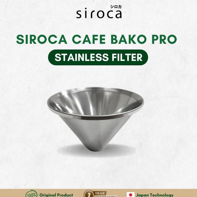 Sparepart Bako Pro - Saringan Filter Stainless Steel Bako Pro untuk Kopi (TERBAIK) (TERBARU) (TERMUR