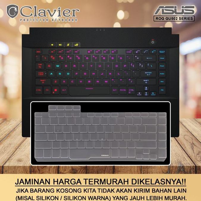 Keyboard Protector Cover Asus ROG GU502 GU502G GU502GU GU502L GU502LU