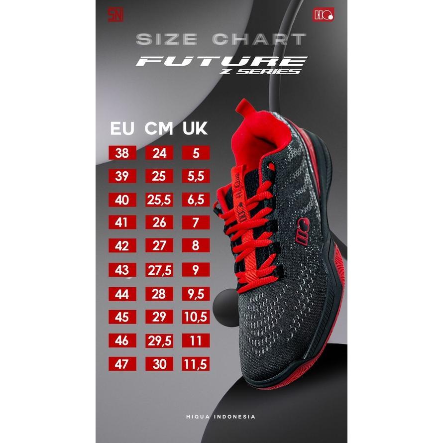 TERBARU Hi-Qua Sepatu Badminton Bulutangkis Future Z