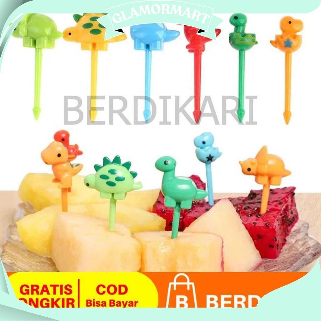 Tusukan Bento Karakter Lucu Tusukan Gemoy Jerapah Gajah Mata Tusukan Gemoy Garpu Bento Buah Kue Dess