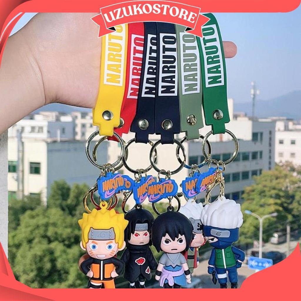 Gantungan Kunci Naruto Kakashi Sasuke BOS Termurah