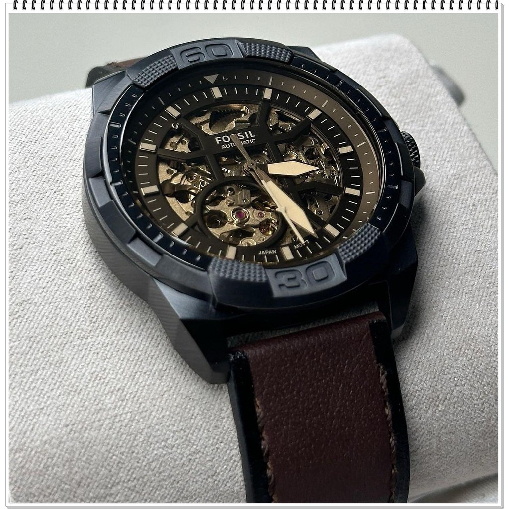 Fossil Bronson Automatic skeleton men's watch business dress watch ME3Fossil9