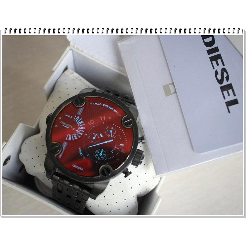 DIesel Men Watch Mega Chief oversized quartz chrono DZ4323