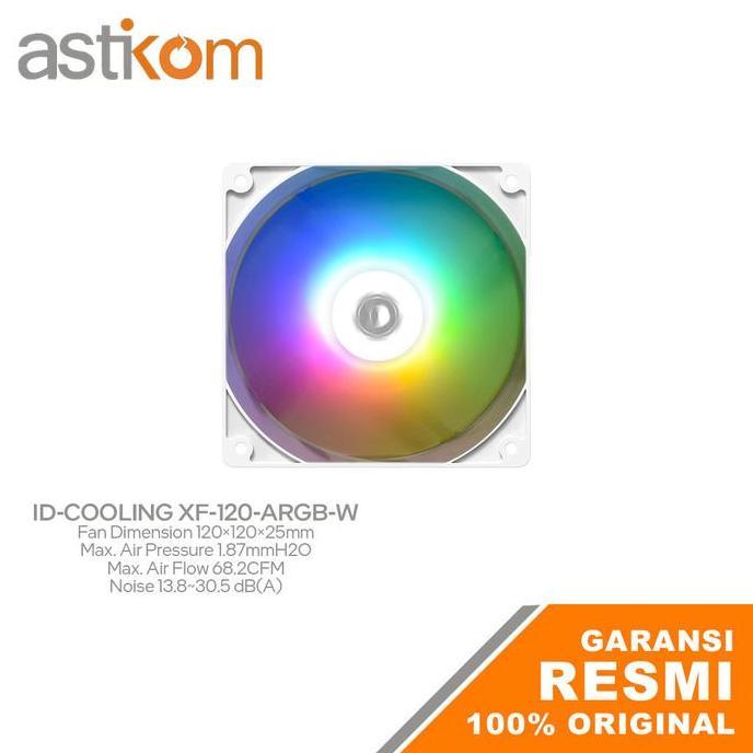 Fan Casing ID-COOLING XF-120-ARGB-W White 120mm PWM Fan
