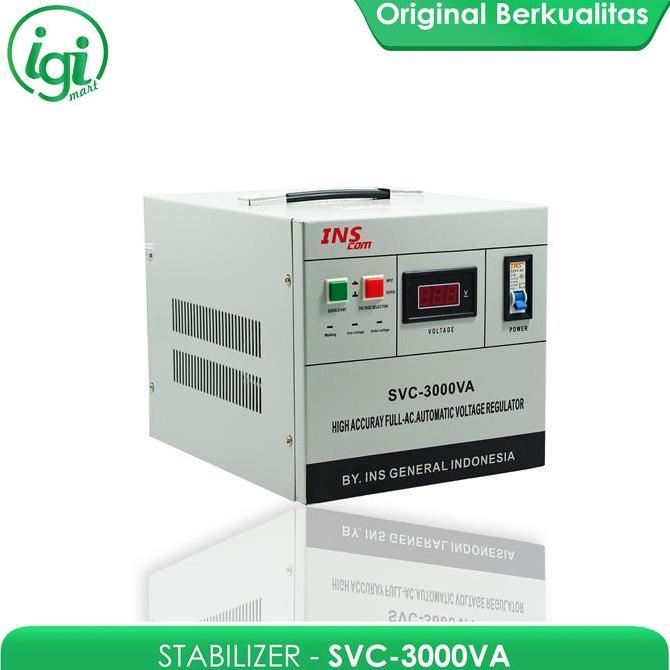 TERBARU - Stavolt Stabilizer SVC 3000 Watt INSCOM