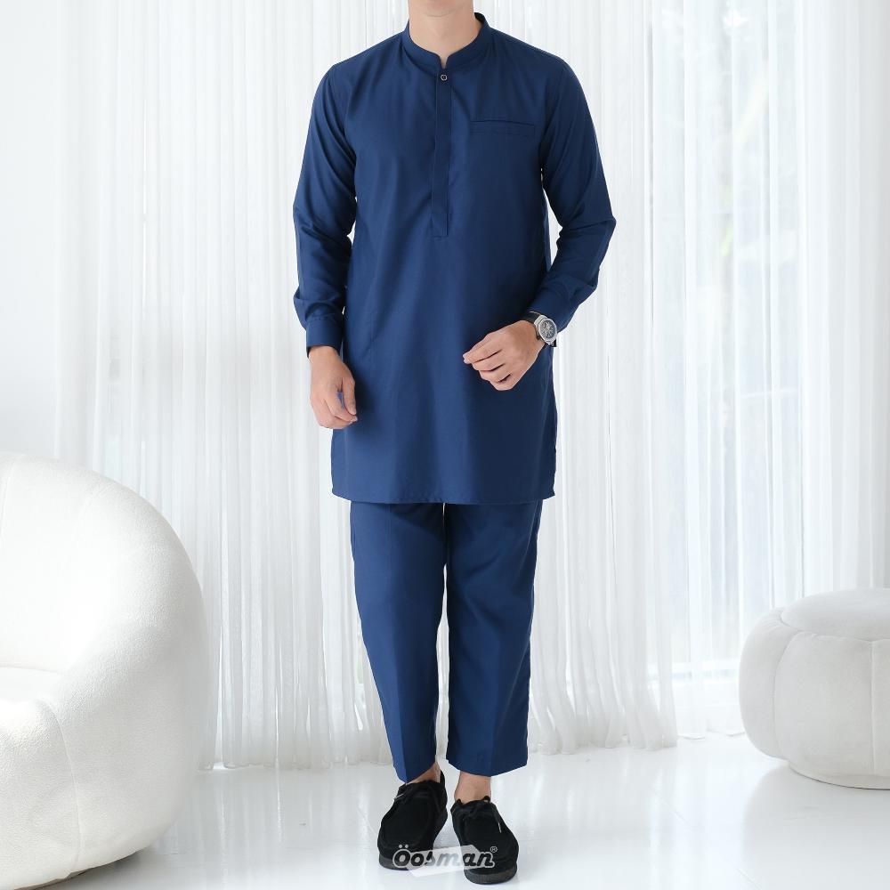 TERMURAH Oosman - Kurta Koko Setelan Pria Dewasa Pakistan Premium Lengan Panjang