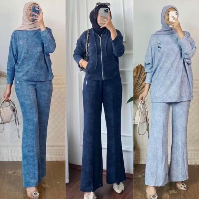 DIBAS_TAVE  - KANIA SET CELANA ODELIAHIJAB / ONE SET CELANA KAOS KNIT PREMIUM IMPORT / ONE SET KEKIN