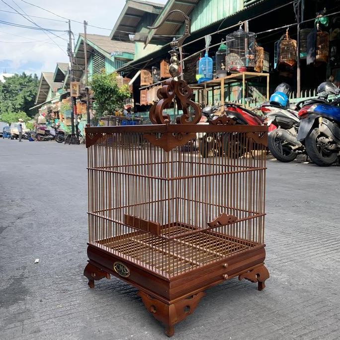 NEW SANGKAR / KANDANG CMS JATI WAMBI MODEL CUNGKOK / WHAMEI / KENARI DLL ORI