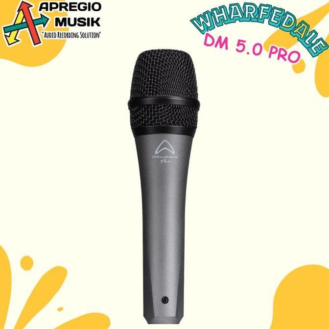 Sale Wharfedale Dm5.0 Pro Dm 5.0 Pro Dm5.0Pro Dm 50 Dm50 Pro Supercardioid Dynamic Microphone Origin