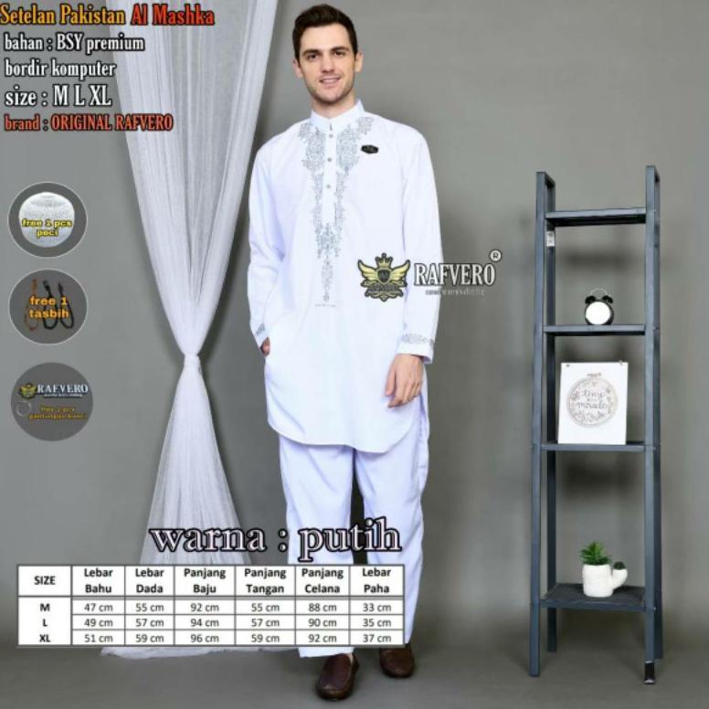 LIMITED Setelan Koko Gamis Pakistan Pria Dewasa Terbaru - baju koko dewasa - koko dewasa - setelan d