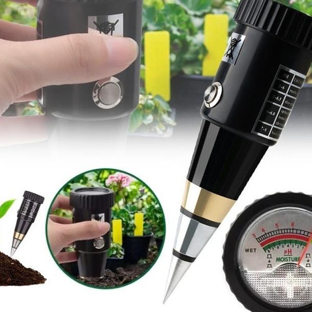 Alat Penggukur Tanah 2 In 1 Pen Type Ph Meter Soil Analyzer Tester Meter Alat Ukur Ph Tanah Cod
