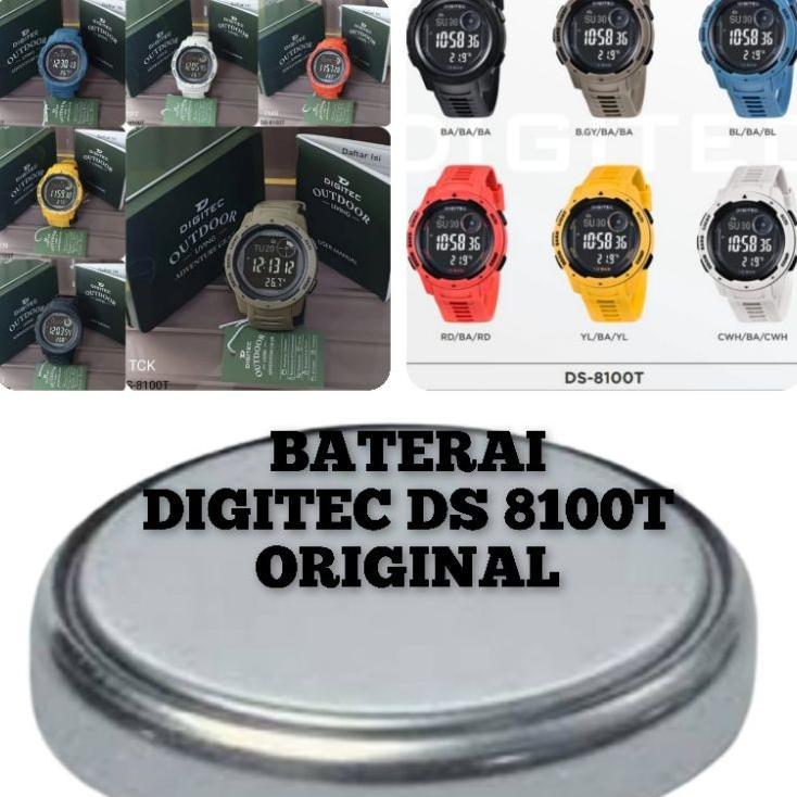 Baterai Jam Tangan Digitec Ds 8100 T Original