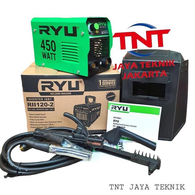 Promo Mesin Las Inverter Ryu Rii 450Watt / Trafo Las 450 Watt Ryu 120 Ampere