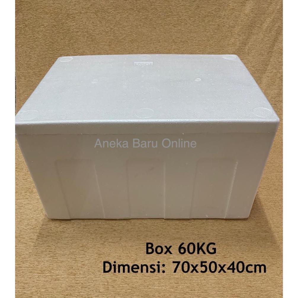 60Kg Box Gabus Styrofoam / Sterofoam (70 X 50 X 40Cm) Surabaya