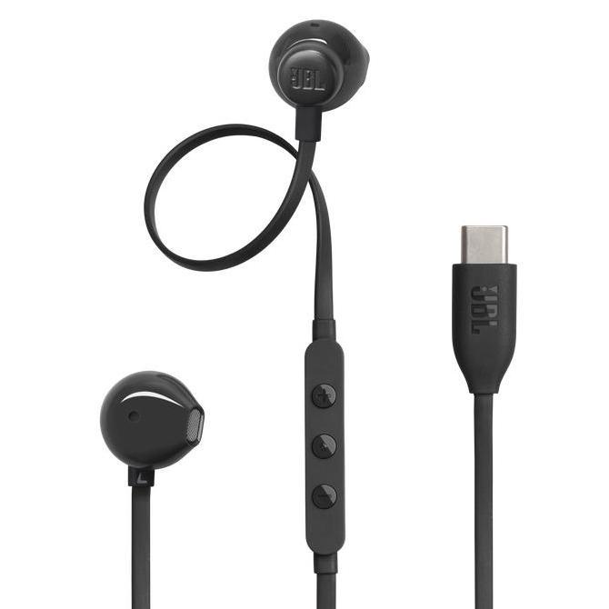 Sale Jbl Tune 305C Wired Hi-Res On-Ear Headphones T305C Usb Type C Earphones