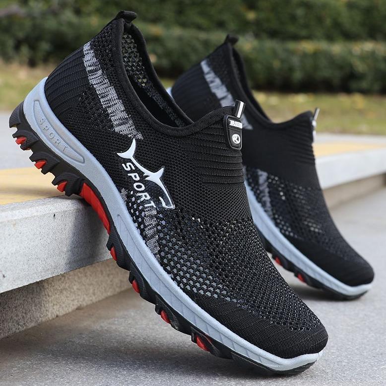 BIG PROMO Slip On pria Sepatu Hiking Pria Outdoor Shoes Sepatu Gunung Slip On Olahraga Casual Import
