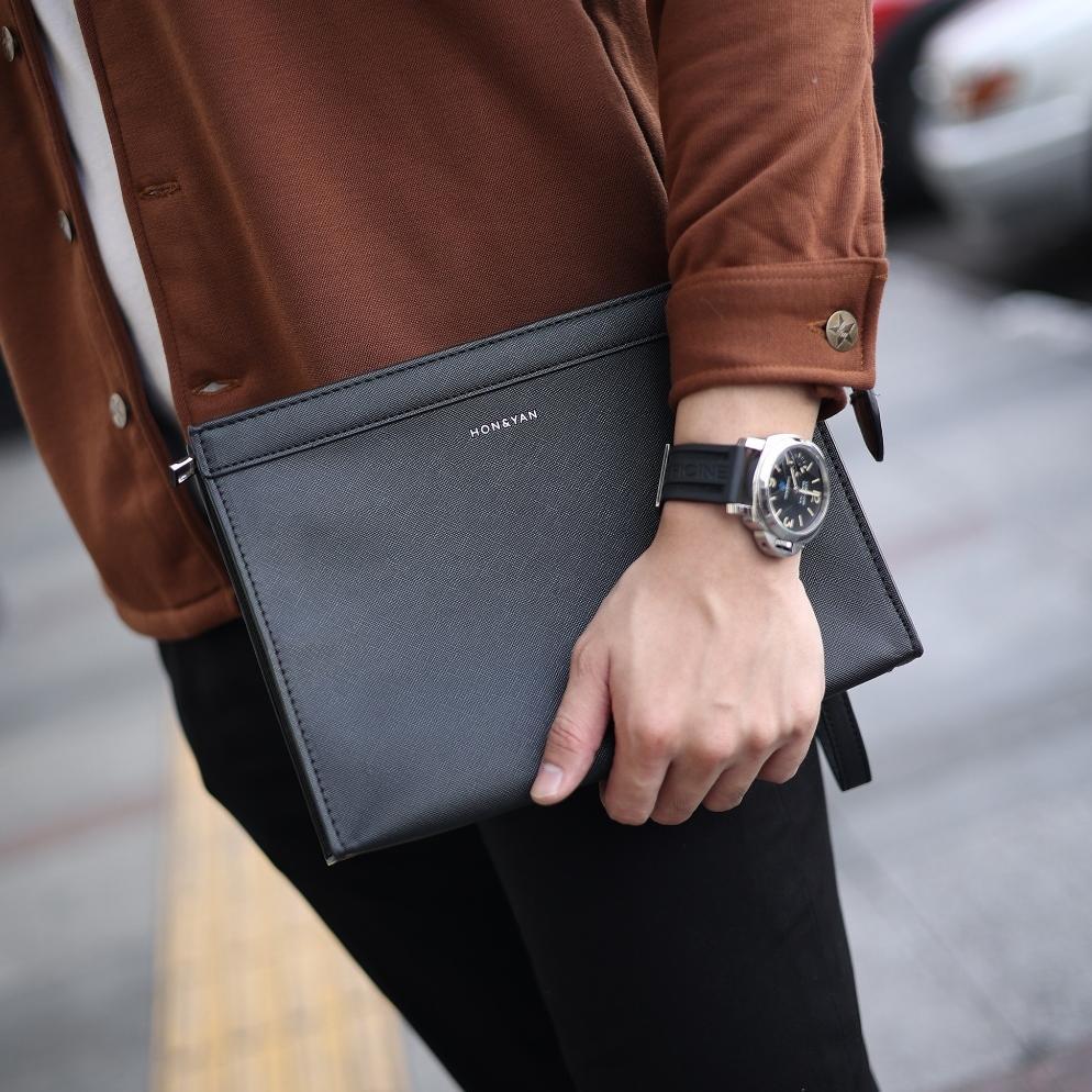 Cuci Gudang Honyan Tas Clutch Pria Branded Import Original Waterproof Tas Tangan Anti Air Hand Bag P