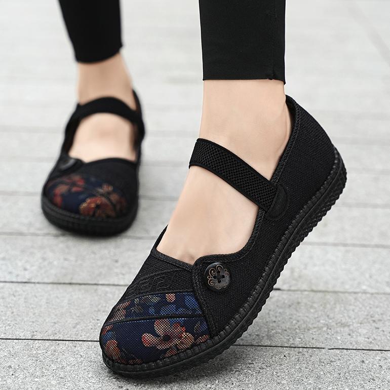 Terbaru Qingshui Loafers Shoes Sepatu Wanita Sepatu Dance Latin Wanita Line Dance Sepatu Terbaru Rin