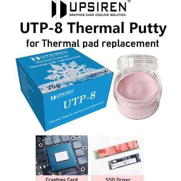 Motero- Upsiren Thermal Putty (Pengganti Thermal Pad) Untuk Vram/Vrm/Ssd