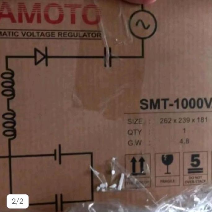 Motero- Stabiliser Samoto 1000 Smt1000 Svc1000 Svc-1000Va Stavolt Stabilizer