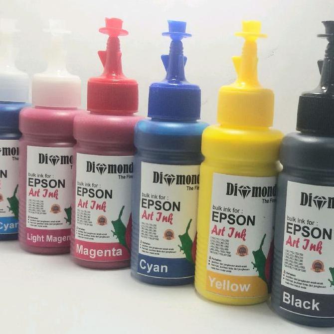 Wride- Paket Tinta Art Paper Epson Diamond Ink Photo Quality