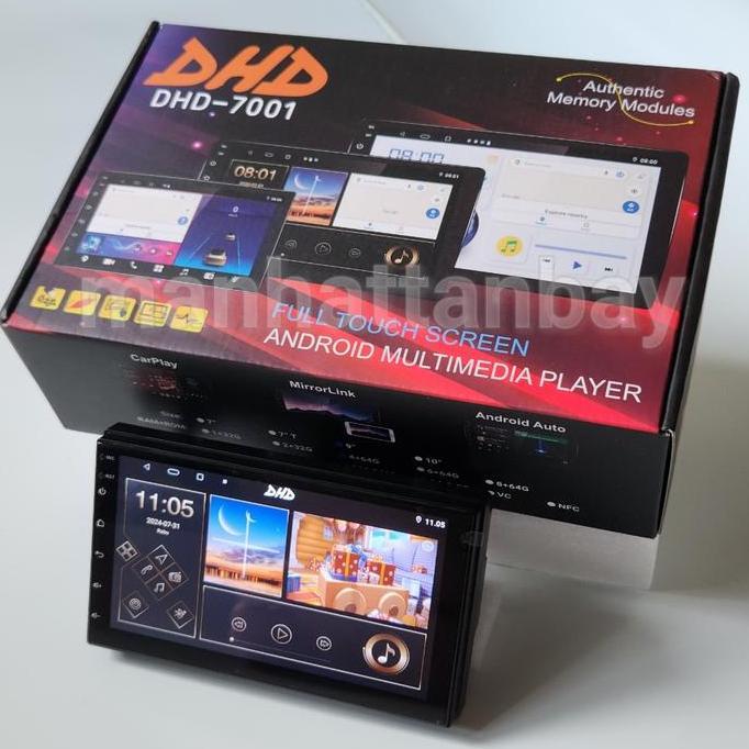 Headunit Android Double Din Android 7 inch DHD