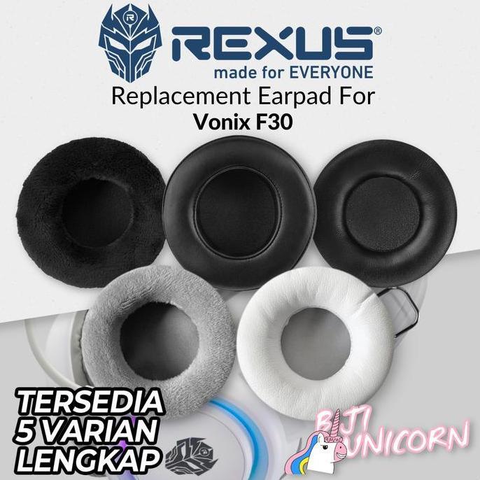 Potere- Earcup Earpad Ear Cushion Headset Gaming Rexus Vonix F30 F 30 Busa Pad