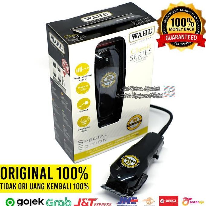 Alat Cukur WAHL Original WAHL Super Taper Black Special Edition Mesin Sisir Diskon