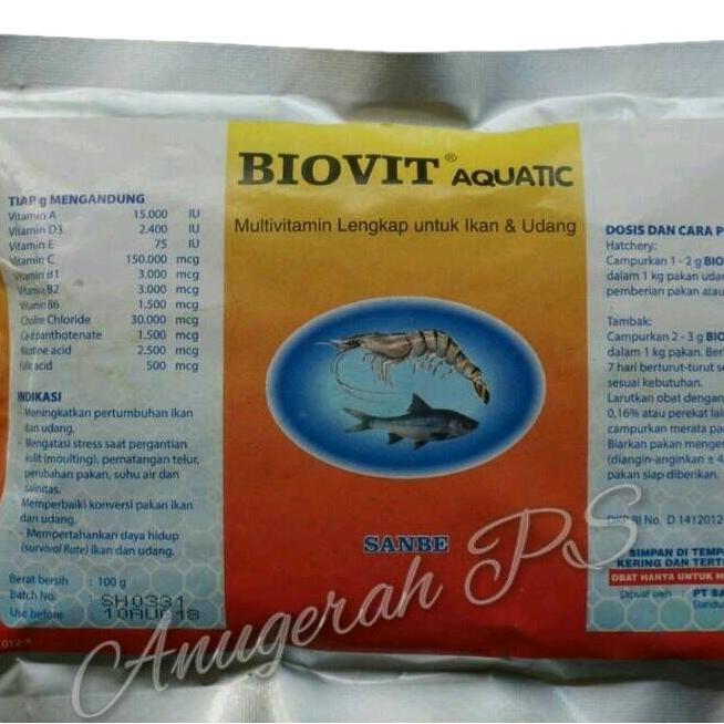 Mumpungready- Biovit Aquatic Multivitamin Lengkap Untuk Ikan Dosis Tinggi
