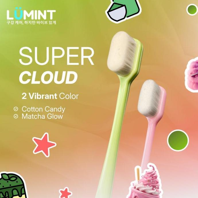 Sehatbersih- [Robloxian Special Bundle] - Buy 1 Get 1 Free Lumint Super Cloud Toothbrush Sikat Gi Bu