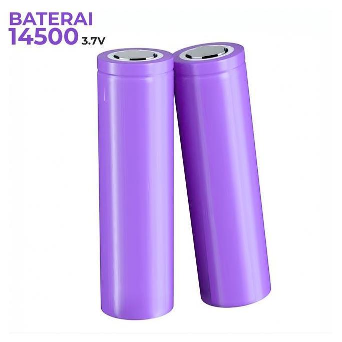Baterai 14500 Baterai Lithium-Ion 3.7 Volt Dengan Kapasitas 500Mah Allshop