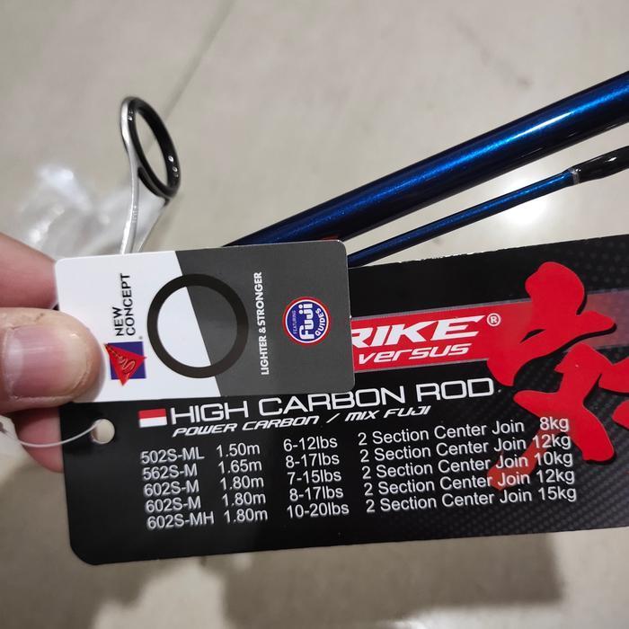 joran go strike versus galahad 150 165 180 cm carbon solid fuji ring