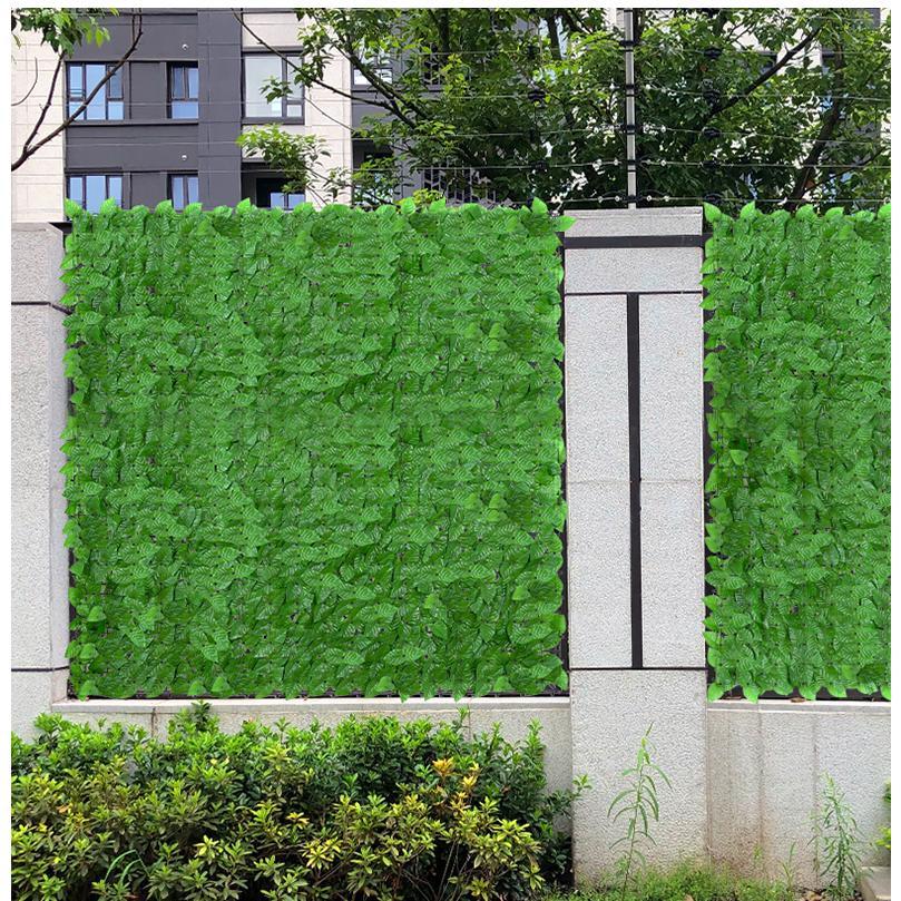 Daun Rambat Hias/1 X 3 Meter/Daun Hiasan Outdoor Artificial/Daun Rambat Dinding/Daun Rambat Plastik/