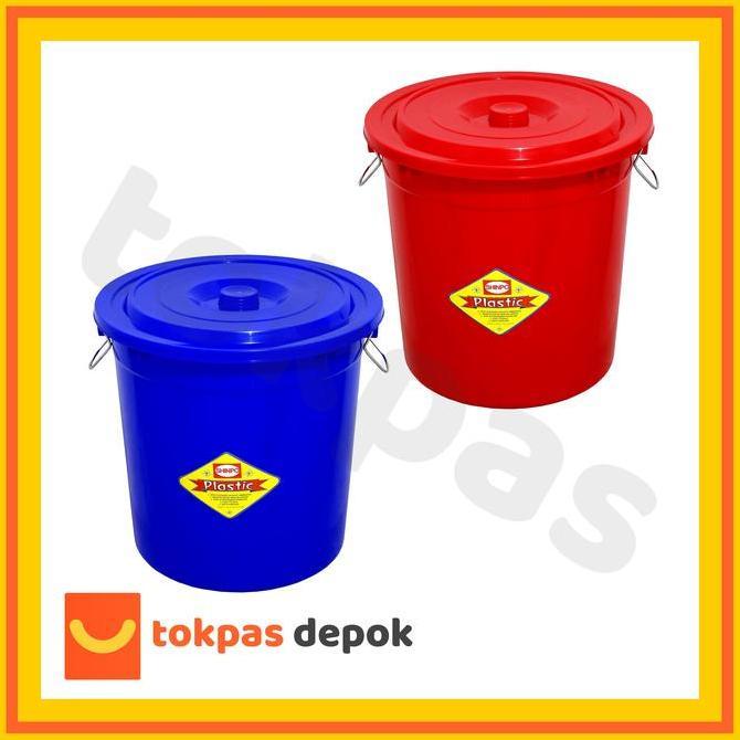 Ember Air Plastik Tutup 50 L Shinpo 150 T - Kirim Ke Seluruh Indonesia Tong ember  80  liter  jumbo