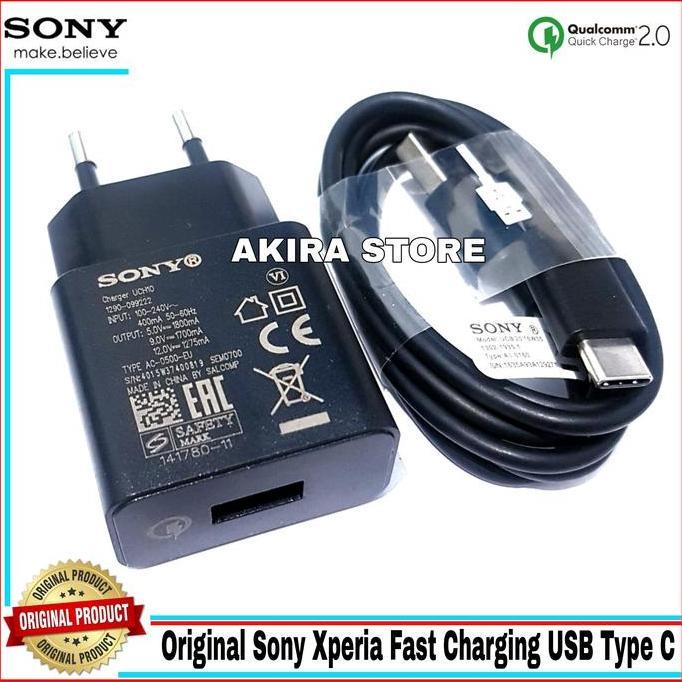Charger Sony Xperia XZ Premium XZ XZ1 XZ1 Compact Original 100%