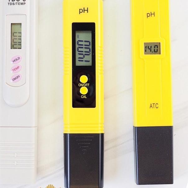 (Paket)Ph Meter Dan Tds Meter Tds Dan Ph Meter Ph Tester Ph Meter Digital Tds 3