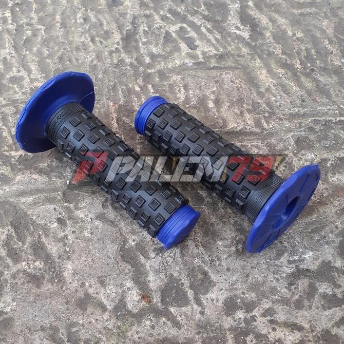Handgrip WR 155 Hitam Biru - Karet Grip Black Blue WR155