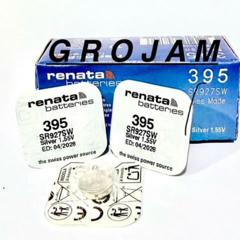Harga 1 Box, Renata 395 Renata 927 Renata Sr927Sw Baterai 395 Baterai 927 Original