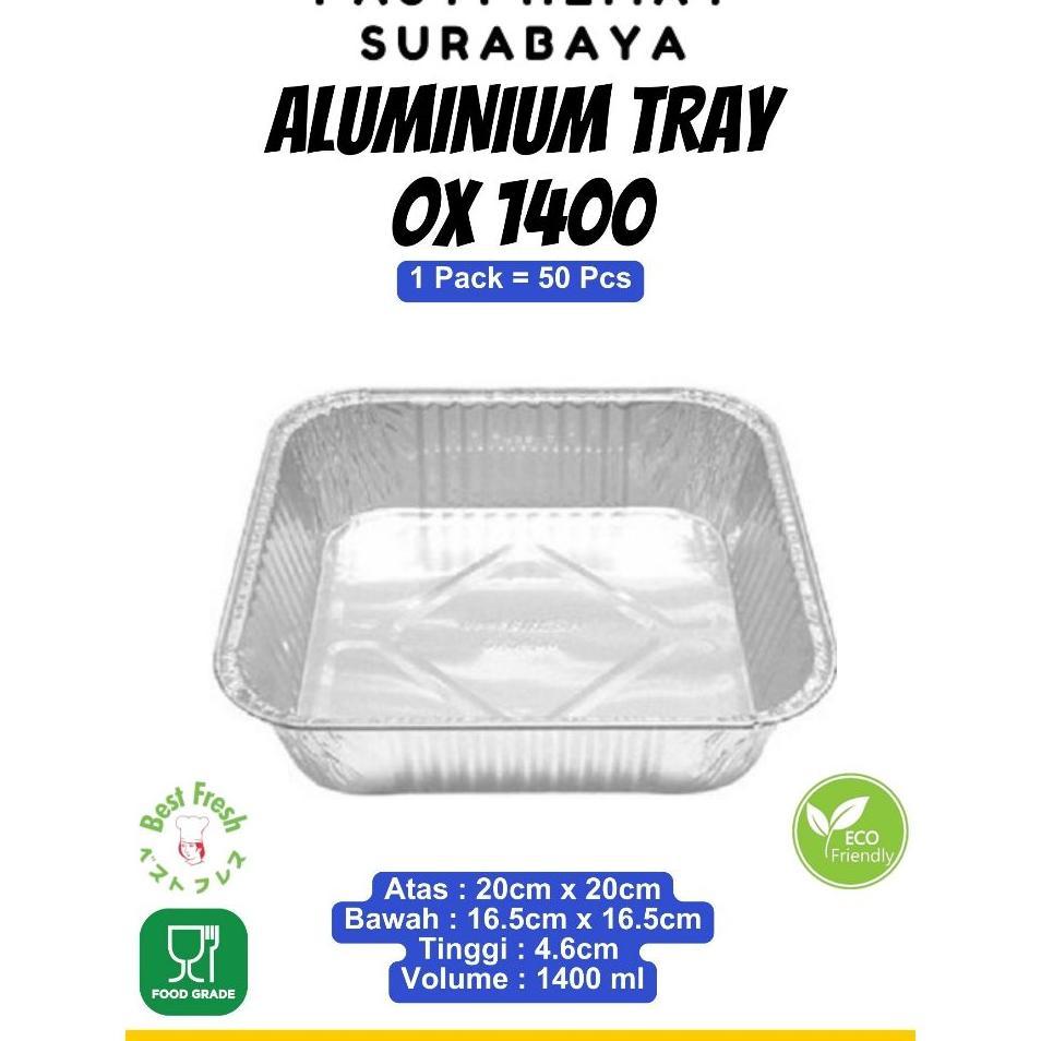 Aluminium Foil Cup I Aluminium Foil Tray I Aluminium Foil I Kotak Aluminium I Ox 1400