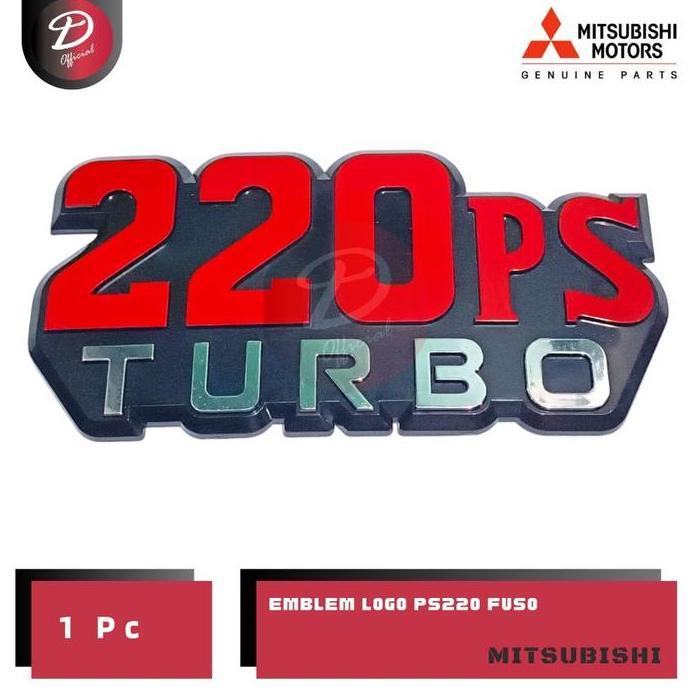 Emblem Logo PS220 Fuso Mitsubishi Original Asli KTB FUSO 100% Genuine Parts