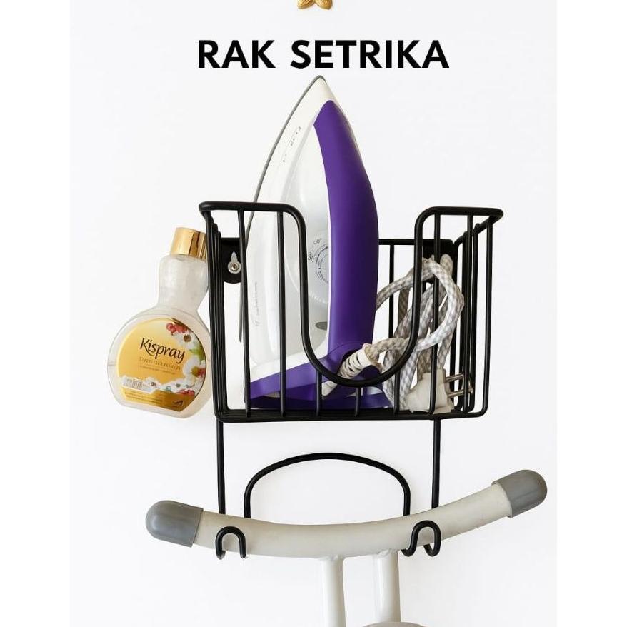 Rak Setrika Kokoh Rak Meja Setrika Papan Peralatan Setrika
