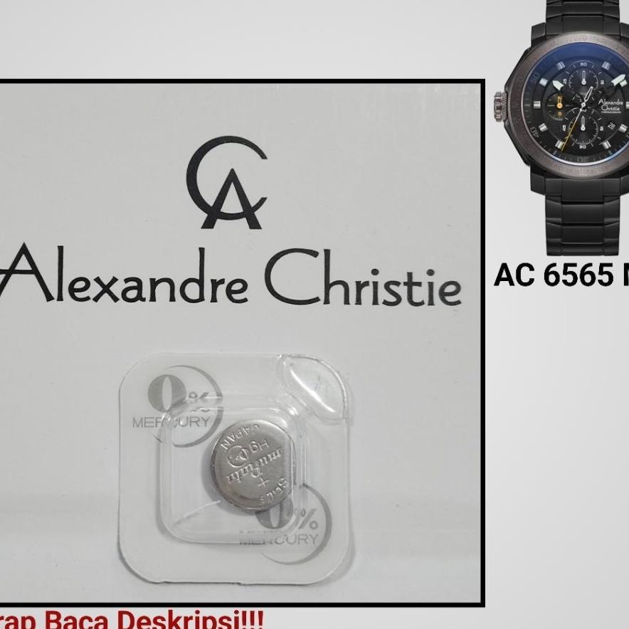 Baterai Jam Tangan Alexandre Christie Ac 6565 Mc