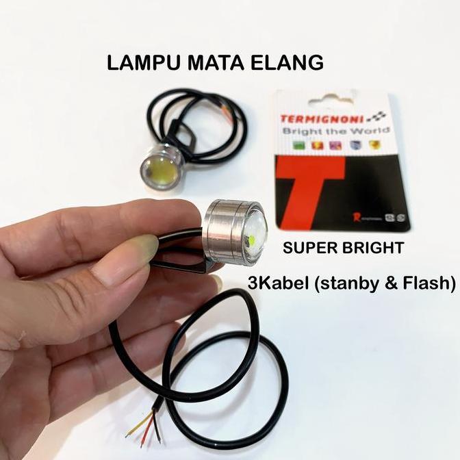 LAMPU LED MATA ELANG FLASH STROBO